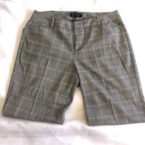 Eloquii weave plaid pant